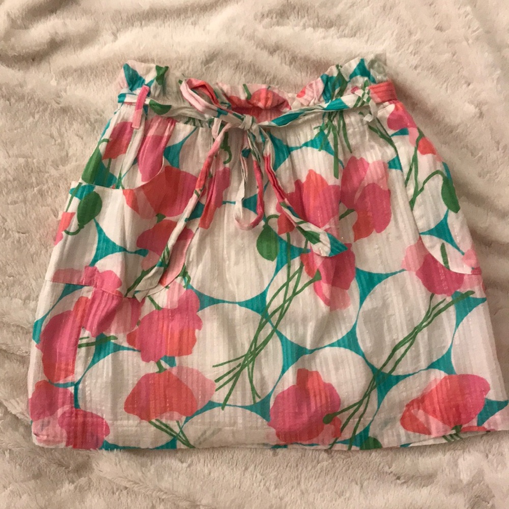 Lilly Pulitzer Floral Skirt